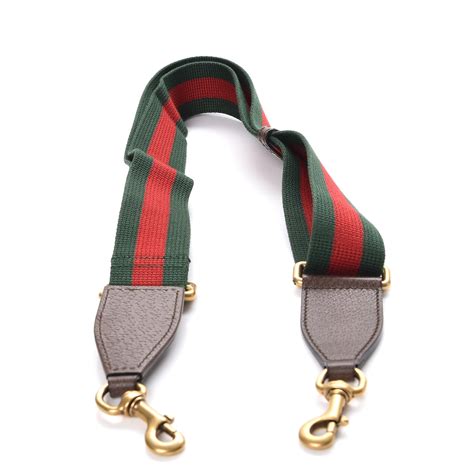 gucci canvas web shoulder strap|replacement gucci shoulder strap.